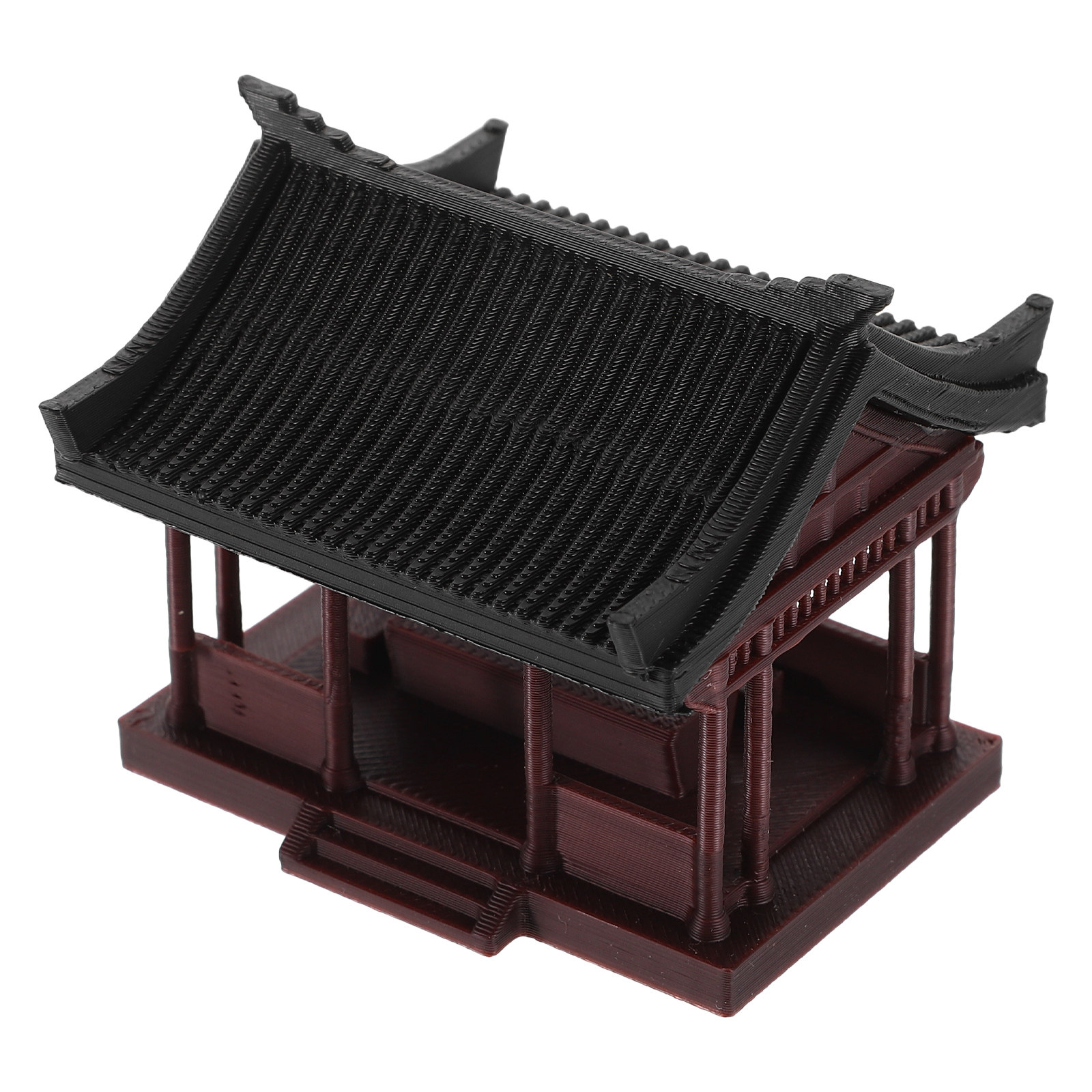 Bonsai Garden With Sand - Ornement miniature de pagode chinoise pour