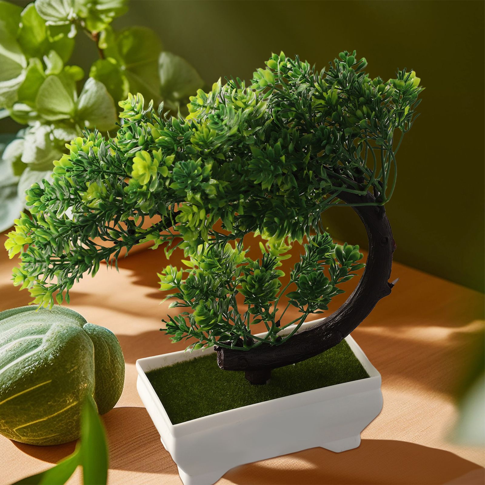 Bonsai Garden Indoor - Ornement bonsaï en plastique pour décoration