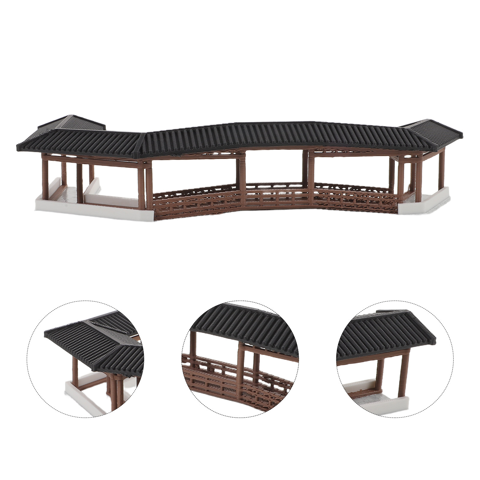 Bonsai Garden Accessories - Pont miniature de style ancien en