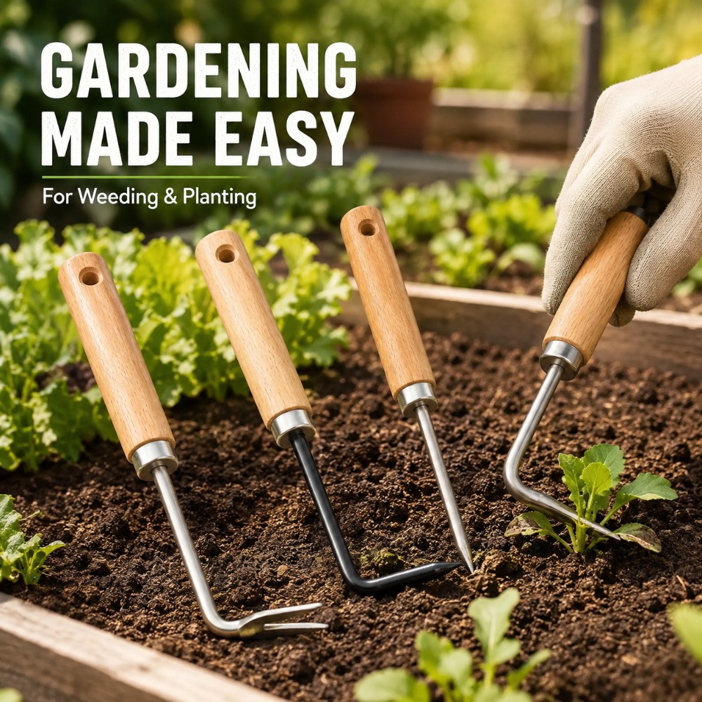 Soil Scoop Tool - Arrache-racines, outil de désherbage multifonctionnel, pelle