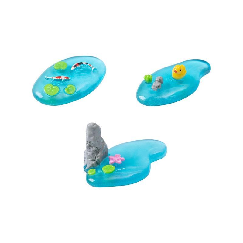 Bonsai Koi Garden - Mini ornements de bassin en résine