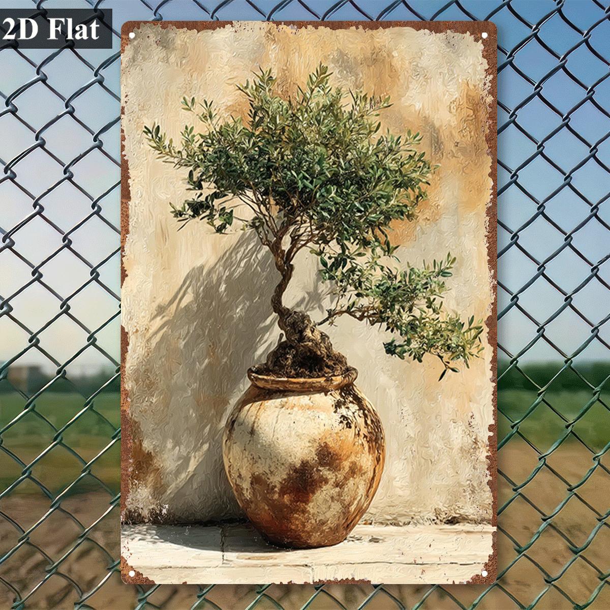 Panneau décoratif mural vintag - Bonsai Garden Wall avis et prix