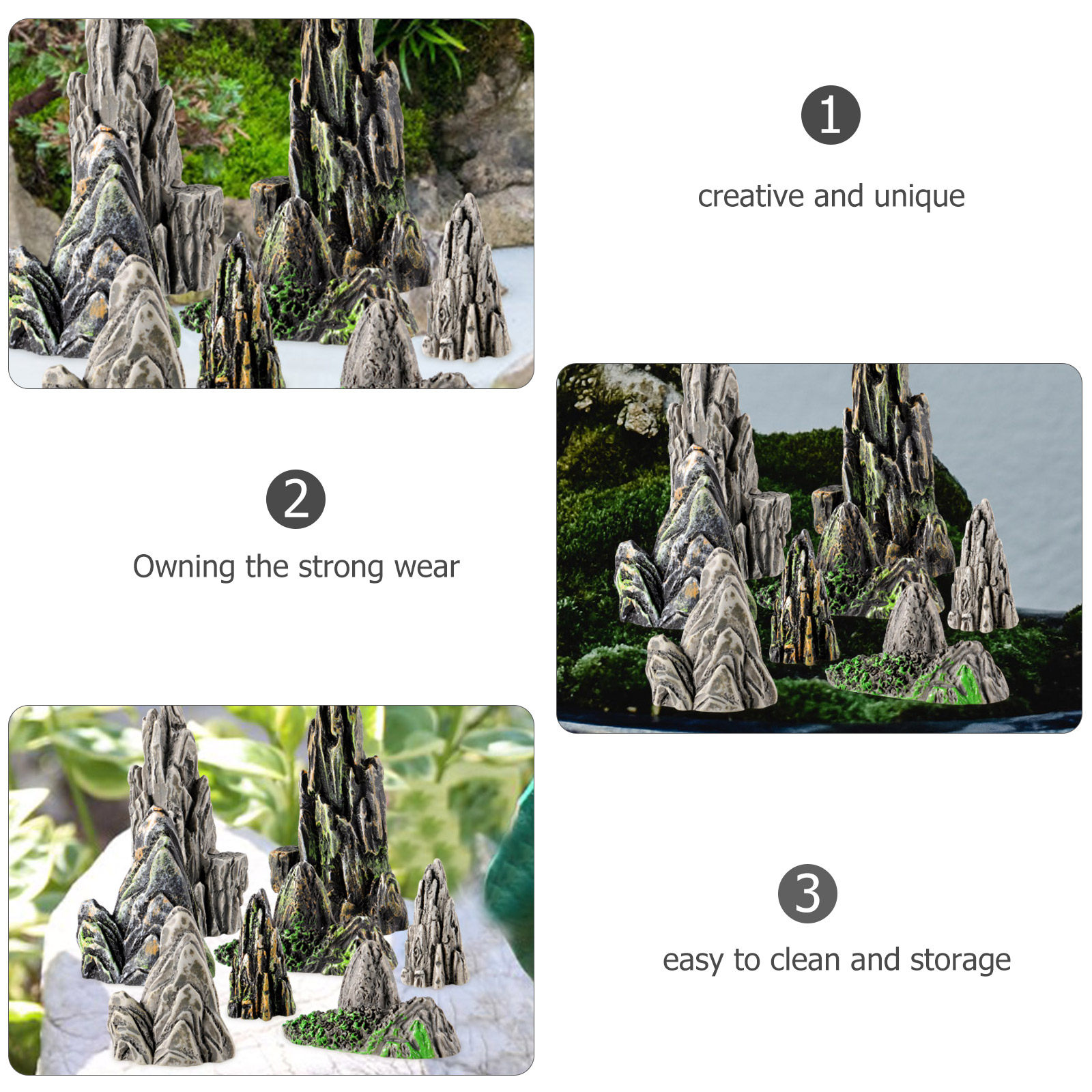 Ensemble de 8 miniatures en ré - Bonsai Zen Garden Set avis et prix