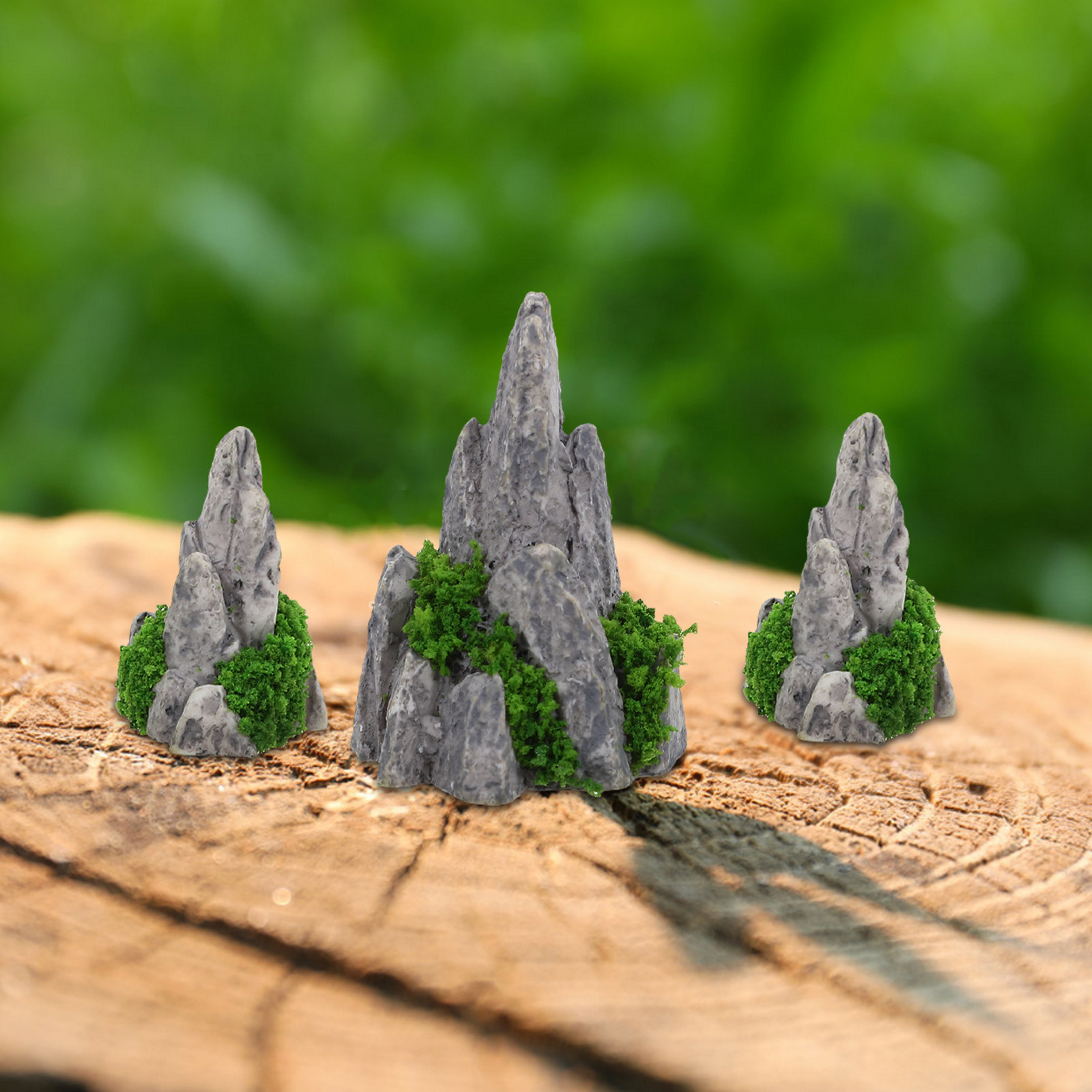8 pièces de mini ornements en  - Bonsai Garden With Sand avis et prix