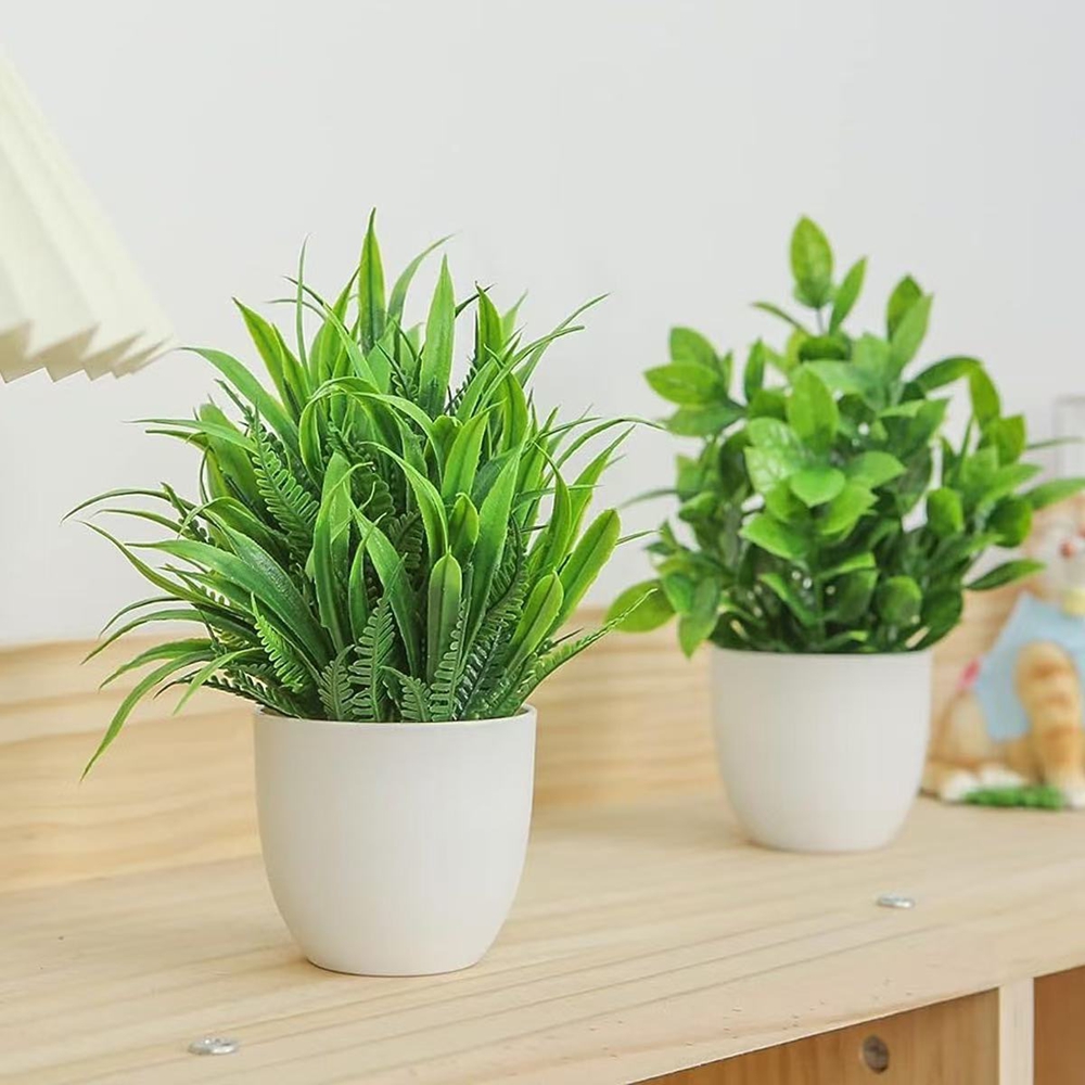 Lot de 4 mini-plantes artifici - Bonsai Garden Indoor avis et prix
