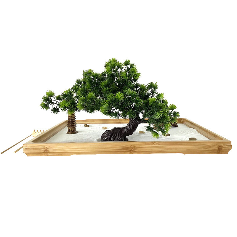 Jardin Zen japonais pour burea - Bonsai Zen Garden Kit avis et prix