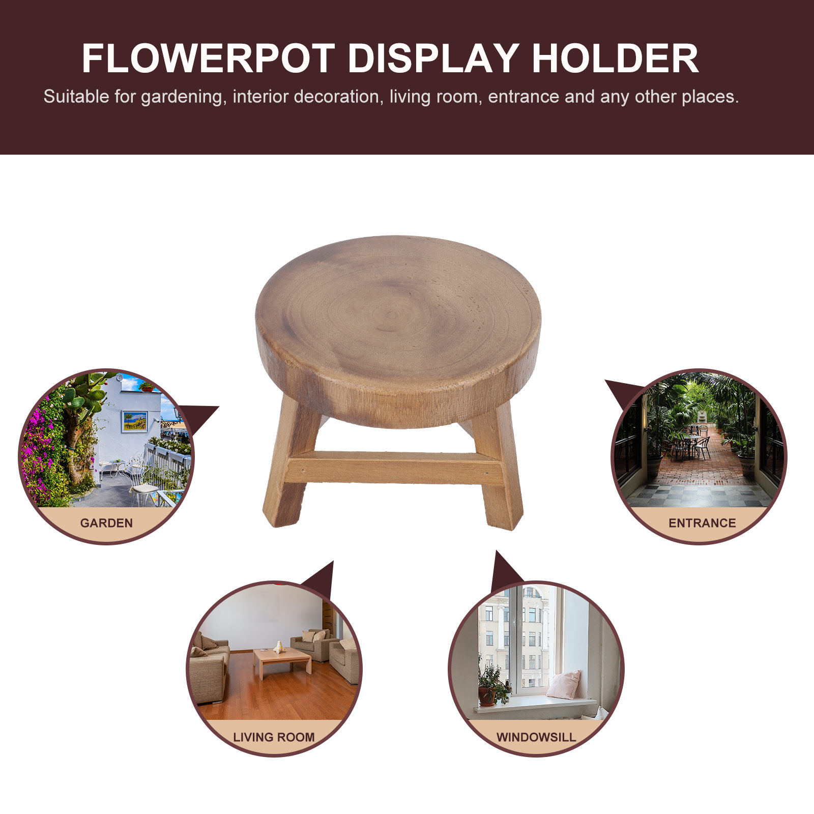 1 pièce Support de pot de fleu - Bonsai Garden Indoor avis et prix